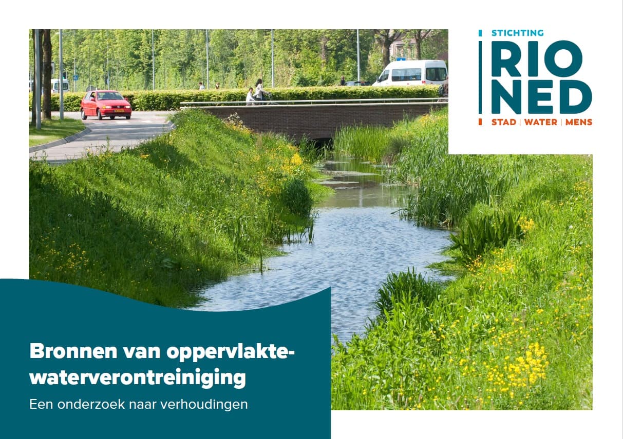20241211 Stichting RIONED Bronnen Van Oppervlaktewaterverontreiniging Een Onderzoek Naar Verhoudingen Voorkant