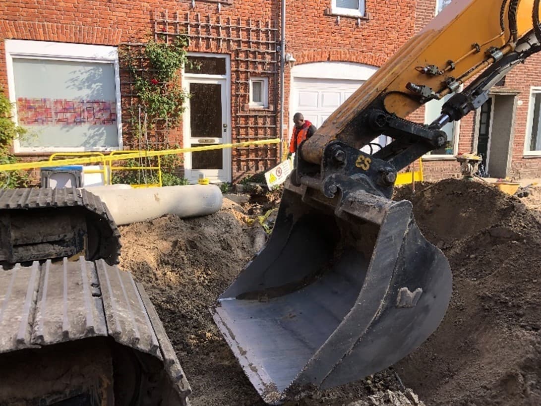 Foto Sanering Van Riolen Met Asbesthoudende Voegenkit Fotograaf René Van Der Buijs Future Proof