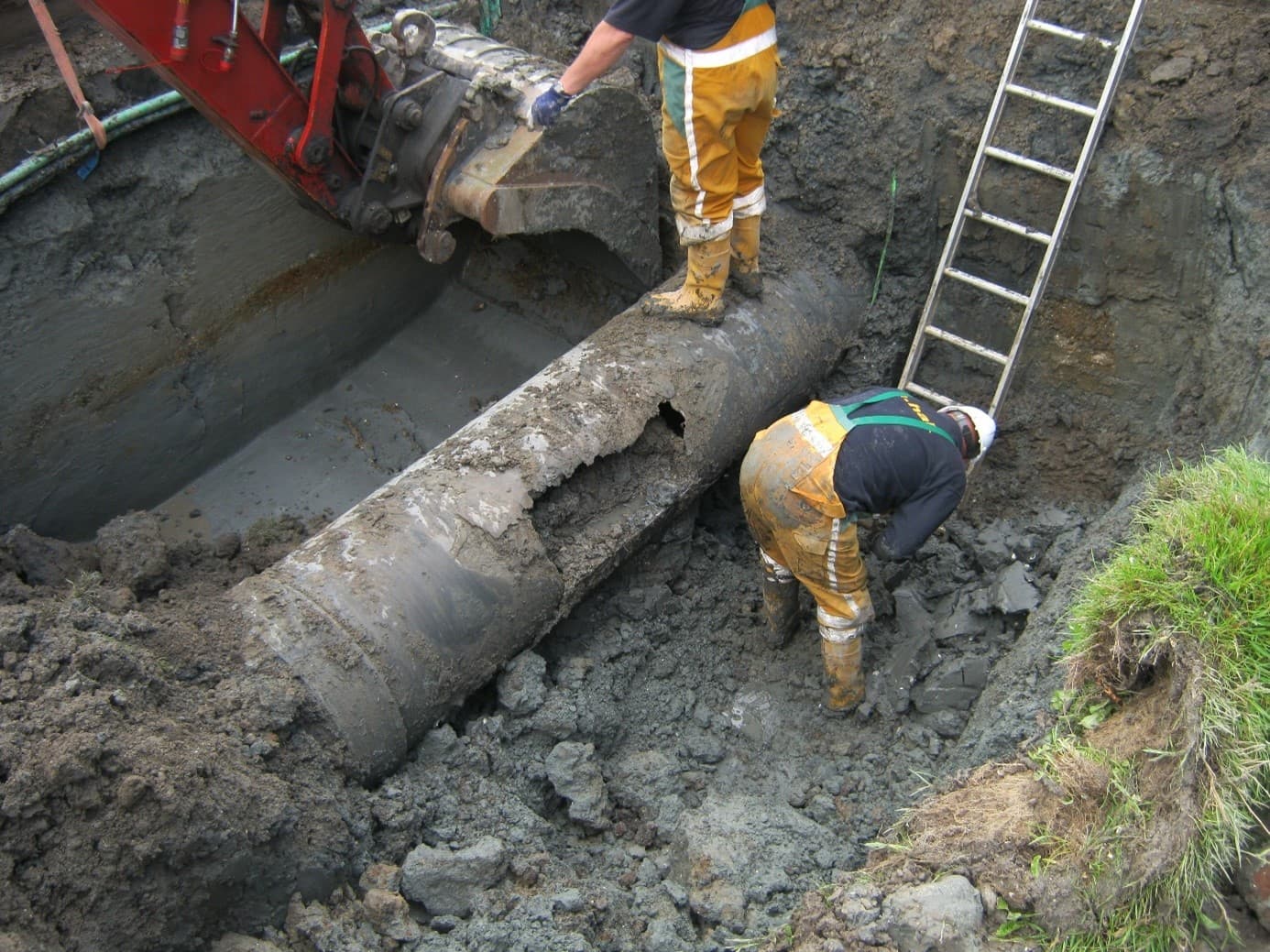 Foto Bakhouta Bakhoutachvili, Hoogheemraadschap Van Rijnland Persleidingen