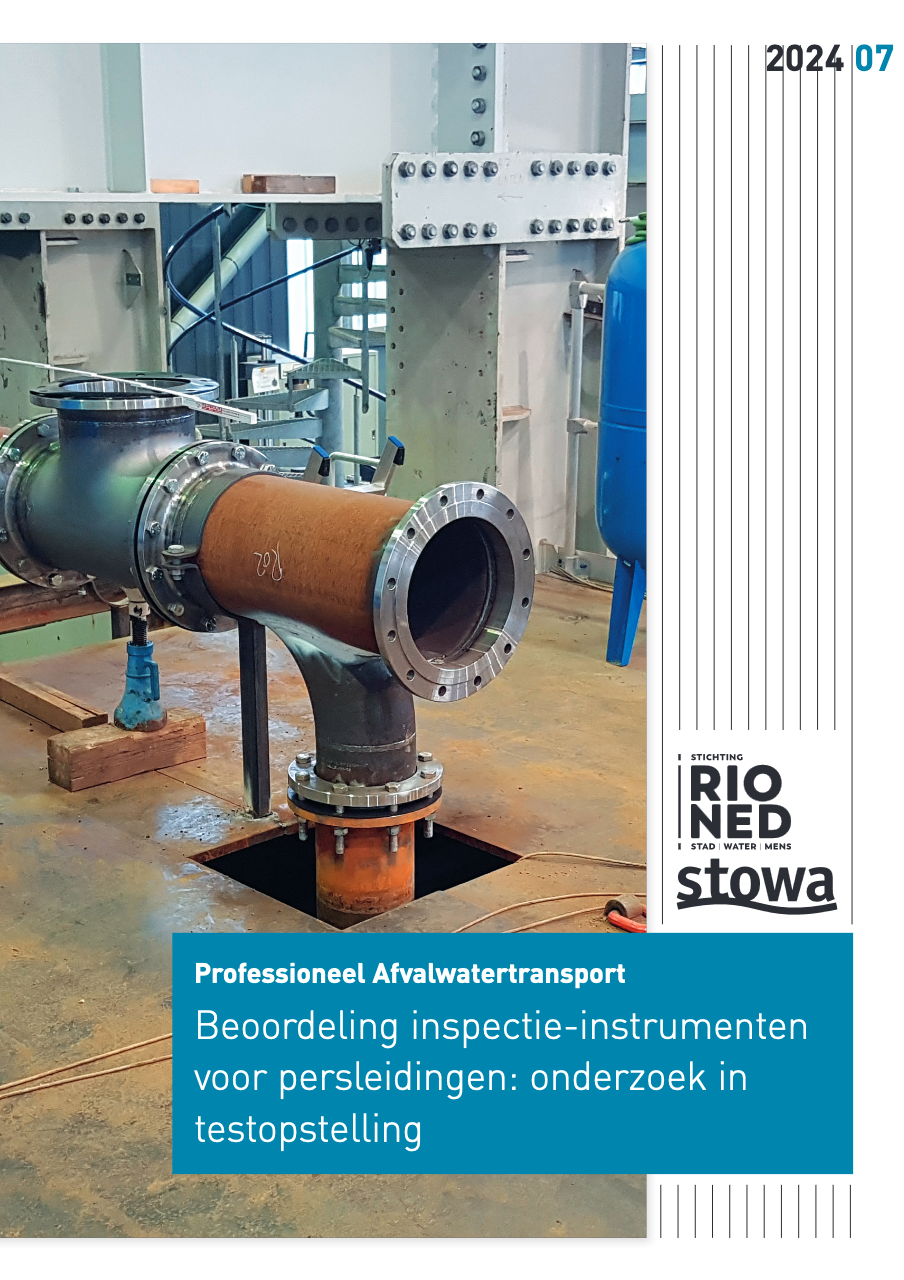 Rioned Stowa Publicatie Professioneel Afvalwatertransport Beoordeling Inspectie Instrumenten Voor Persleidingen Onderzoek In Testopstelling Air Def Hr